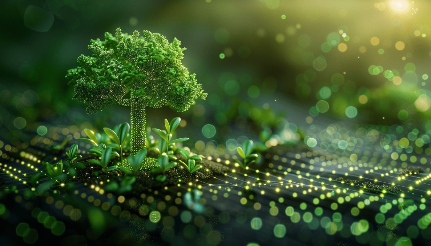 Les cryptomonnaies et l'économie verte trouver des actifs numériques éco-responsables